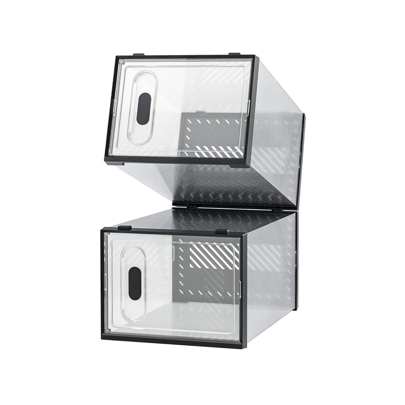 Advwin Large Aromatic Shoe Box Storage Stackable