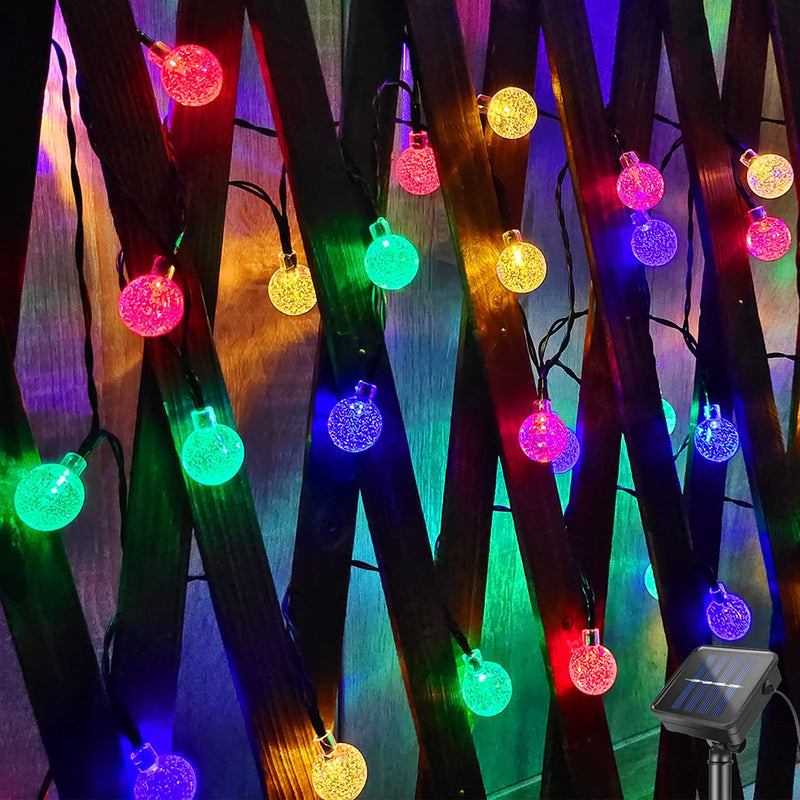 Advwin 12M Solar Powered LED Xmas Fairy Spherical String Lights (Pre-Order)