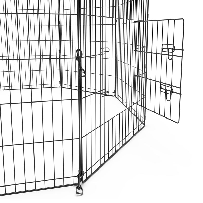 Advwin Pet Playpen Dog Dence Exercise Pen 8 Panel